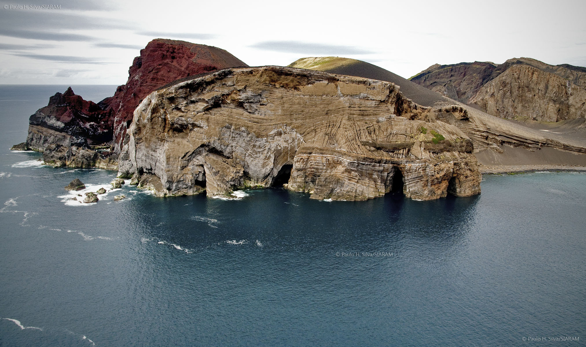 This looks like you’ve landed on the Moon. It’s the site of the last major eruption in the late 50s, and the landscape is still stark, grey, and hauntingly beautiful compared to the rest of the green islands.
